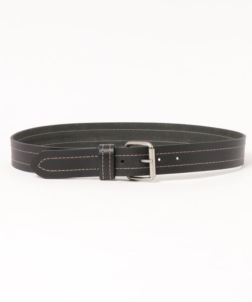 TONE SELECT GOODS(トーンセレクトグッズ)の「【TONE USA】39mm USA MADE DOUBLE STITCH LEATHER BELT (UN)(ベルト・レディース・ブラック/ブラウン/タン・34/36)」の3枚目の写真
