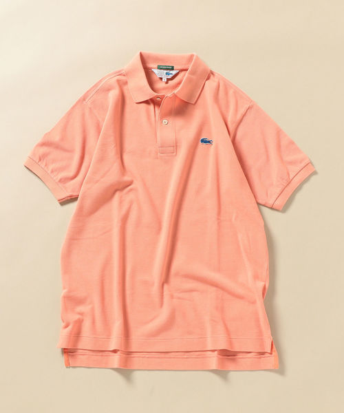 LACOSTE（ラコステ）の「LACOSTE: 別注 70's ドロップテイル ポロシャツ 20SS（ポロシャツ・メンズ・ホワイト/ブラック/ブルー/ネイビー/ピンク・X-SMALL/SMALL/MEDIUM/LARGE/X-LARGE）」の5枚目の写真
