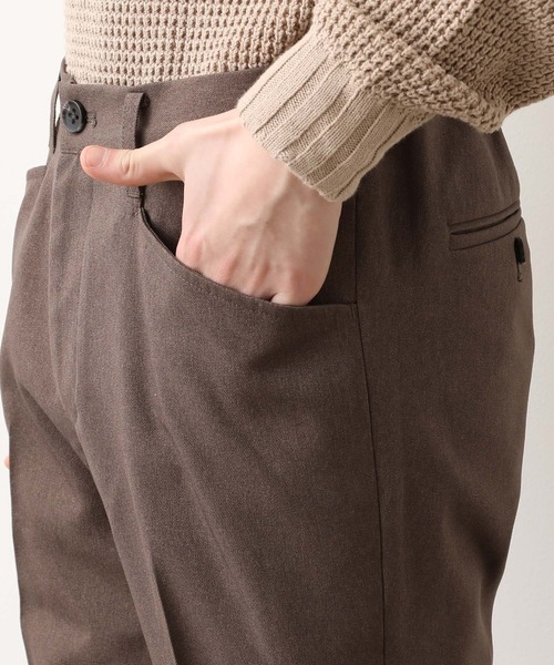 JUNRED（ジュンレッド）の「(美シルエット・高機能を兼ね備えた)ウォッシャブルサージセミフレア（その他パンツ・メンズ・ブラック/ベージュ系その他・S/M/L）」の16枚目の写真