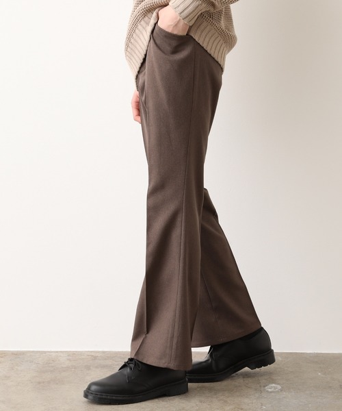 JUNRED（ジュンレッド）の「(美シルエット・高機能を兼ね備えた)ウォッシャブルサージセミフレア（その他パンツ・メンズ・ブラック/ベージュ系その他・S/M/L）」の11枚目の写真