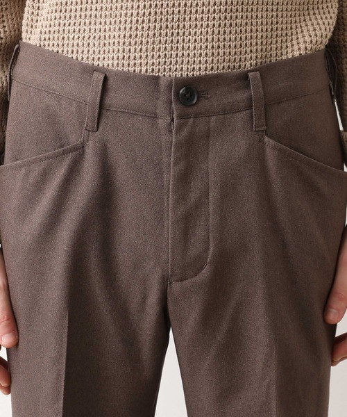 JUNRED（ジュンレッド）の「(美シルエット・高機能を兼ね備えた)ウォッシャブルサージセミフレア（その他パンツ・メンズ・ブラック/ベージュ系その他・S/M/L）」の20枚目の写真