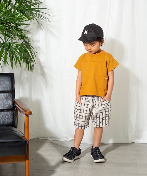 MAKE YOUR DAY（メイクユアデイ）の「【リンクコーデ】イージーパンツ■80～140cm（その他パンツ・キッズ・カーキ/ネイビー/ダークブルー/ブラウン/レッド・100/130/80/140/120/110/90）」の12枚目の写真