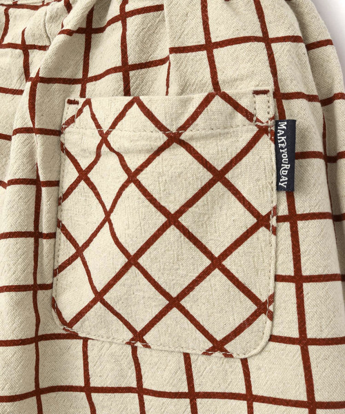 MAKE YOUR DAY（メイクユアデイ）の「【リンクコーデ】イージーパンツ■80～140cm（その他パンツ・キッズ・カーキ/ネイビー/ダークブルー/ブラウン/レッド・100/130/80/140/120/110/90）」の17枚目の写真