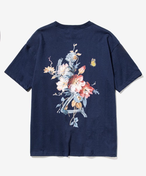 rehacer（レアセル）の「rehacer : Praying Skull / プレイング スカル Tシャツ メイドインジャパン（Tシャツ/カットソー・メンズ・ホワイト/ブラック/ネイビー/グレー・SMALL/MEDIUM/LARGE/X-LARGE）」の4枚目の写真