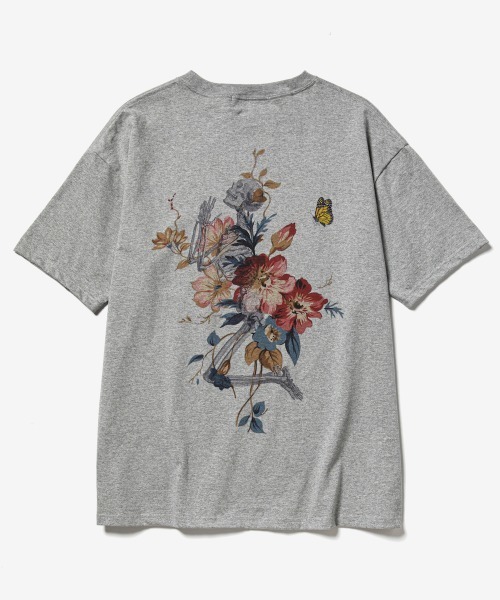 rehacer（レアセル）の「rehacer : Praying Skull / プレイング スカル Tシャツ メイドインジャパン（Tシャツ/カットソー・メンズ・ホワイト/ブラック/ネイビー/グレー・SMALL/MEDIUM/LARGE/X-LARGE）」の3枚目の写真
