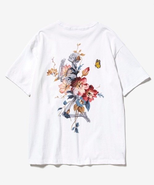 rehacer（レアセル）の「rehacer : Praying Skull / プレイング スカル Tシャツ メイドインジャパン（Tシャツ/カットソー・メンズ・ホワイト/ブラック/ネイビー/グレー・SMALL/MEDIUM/LARGE/X-LARGE）」の10枚目の写真