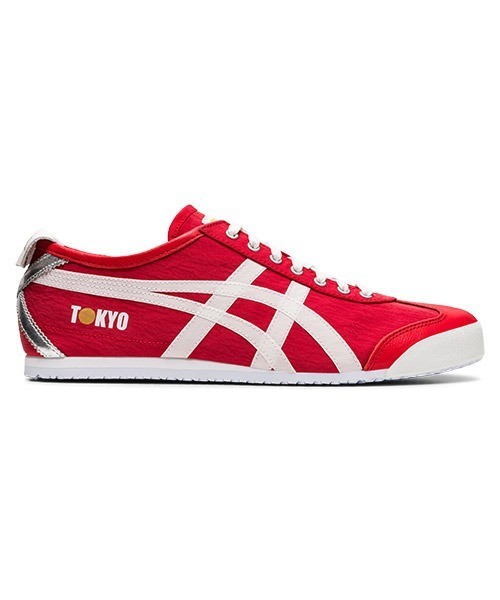 Onitsuka Tiger(オニツカタイガー)の「MEXICO 66 / メキシコ 66(スニーカー・メンズ・ホワイト/レッド/ブルー・23/24/25/26/27/28/25.5/26.5/27.5/22.5/24.5/23.5/28.5/29)」の3枚目の写真