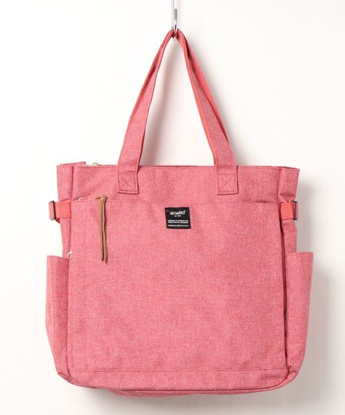 and it_（アンドイット）の「【anello】ポスト 10ポケットトートバッグ（トートバッグ・レディース・ブラック/グレー/ベージュ/カーキ/ミント/ネイビー/インディゴブルー/ピンク/レッド・FREE）」の8枚目の写真