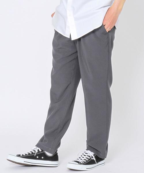 coen（コーエン）の「【接触冷感】ポリエストロテーパードイージーアンクルパンツ（その他パンツ・メンズ・ダークブラウン/ブラック/グレー・SMALL/MEDIUM/LARGE/X-LARGE）」の7枚目の写真