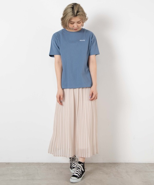 WEGO（ウィゴー）の「WEGO/バックロゴプリントTシャツ（Tシャツ/カットソー・レディース・ブラック/ブラウン/ブルー系その他・FREE）」の12枚目の写真