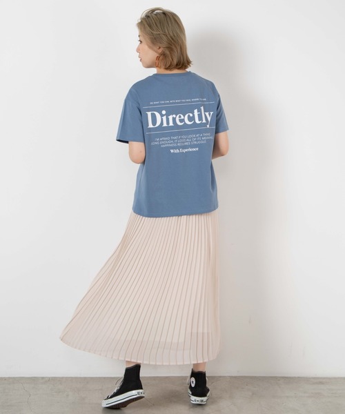 WEGO（ウィゴー）の「WEGO/バックロゴプリントTシャツ（Tシャツ/カットソー・レディース・ブラック/ブラウン/ブルー系その他・FREE）」の13枚目の写真