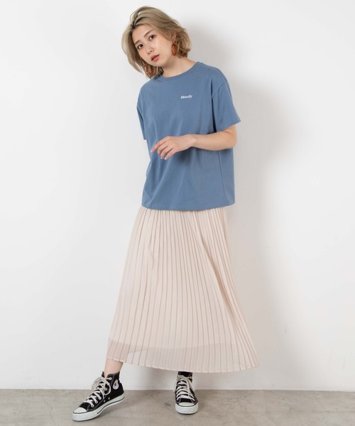 WEGO（ウィゴー）の「WEGO/バックロゴプリントTシャツ（Tシャツ/カットソー・レディース・ブラック/ブラウン/ブルー系その他・FREE）」の14枚目の写真