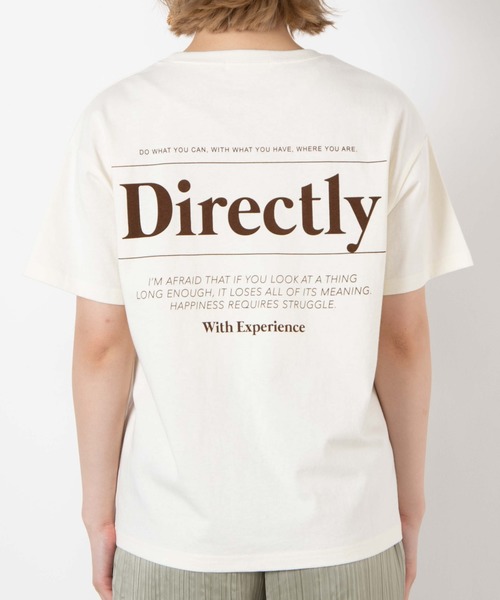 WEGO（ウィゴー）の「WEGO/バックロゴプリントTシャツ（Tシャツ/カットソー・レディース・ブラック/ブラウン/ブルー系その他・FREE）」の19枚目の写真