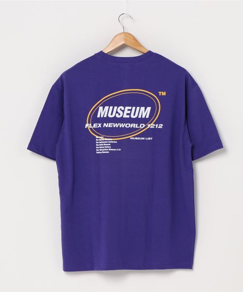 DING(ディング)の「DING/MUSEUM Tシャツ(Tシャツ/カットソー・レディース・ホワイト/ブラック/パープル・FREE)」の6枚目の写真