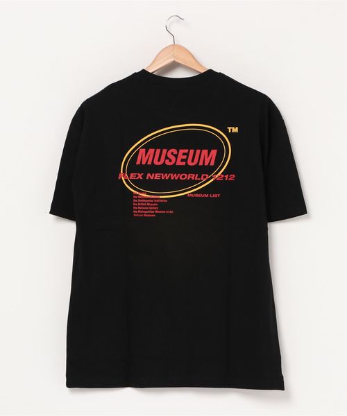 DING(ディング)の「DING/MUSEUM Tシャツ(Tシャツ/カットソー・レディース・ホワイト/ブラック/パープル・FREE)」の5枚目の写真