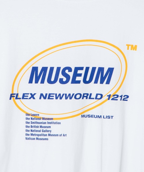 DING(ディング)の「DING/MUSEUM Tシャツ(Tシャツ/カットソー・レディース・ホワイト/ブラック/パープル・FREE)」の14枚目の写真