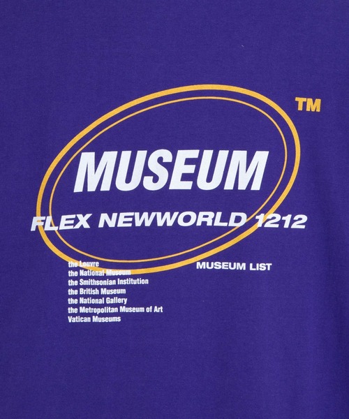 DING(ディング)の「DING/MUSEUM Tシャツ(Tシャツ/カットソー・レディース・ホワイト/ブラック/パープル・FREE)」の21枚目の写真