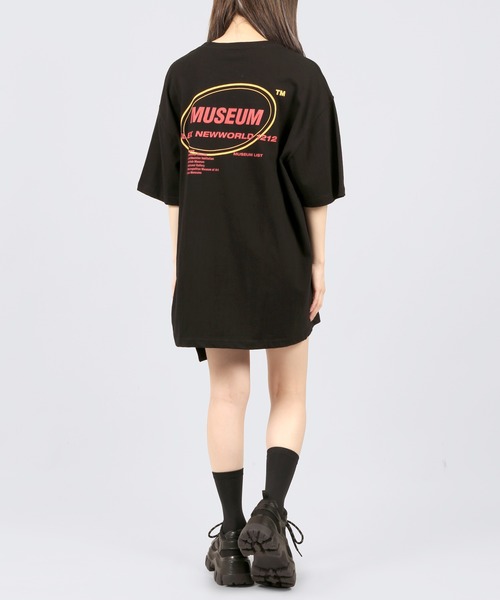 DING(ディング)の「DING/MUSEUM Tシャツ(Tシャツ/カットソー・レディース・ホワイト/ブラック/パープル・FREE)」の9枚目の写真
