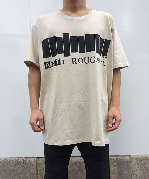ROUGAROU（ルーガルー）の「[ROUGAROU / ルーガルー] ANTI SHORT SLEEVES（Tシャツ/カットソー・メンズ・ホワイト/ブラック/サンドベージュ・4/3）」の8枚目の写真