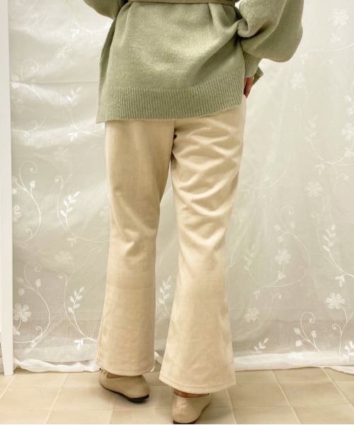 apres jour(アプレジュール)の「スエードパンツ【ZOZOTOWN限定アイテム】(その他パンツ・レディース・アイボリー/モカ/ブルー系その他/スモークピンク・SMALL/MEDIUM)」の7枚目の写真