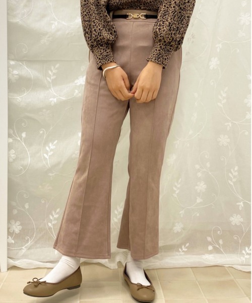 apres jour(アプレジュール)の「スエードパンツ【ZOZOTOWN限定アイテム】(その他パンツ・レディース・アイボリー/モカ/ブルー系その他/スモークピンク・SMALL/MEDIUM)」の9枚目の写真