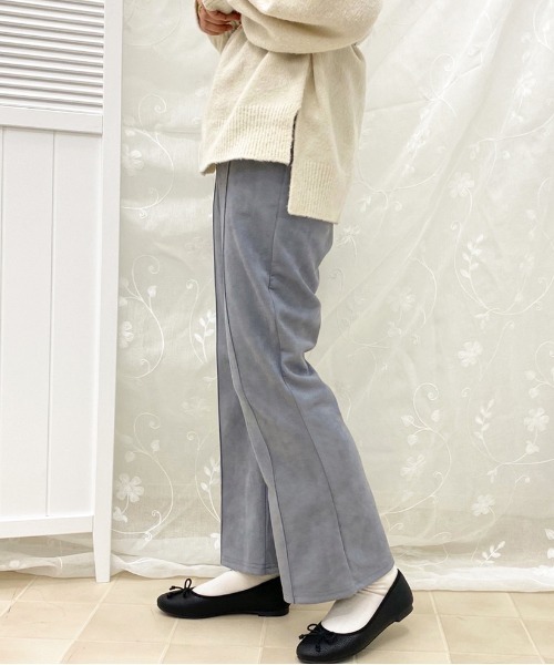 apres jour(アプレジュール)の「スエードパンツ【ZOZOTOWN限定アイテム】(その他パンツ・レディース・アイボリー/モカ/ブルー系その他/スモークピンク・SMALL/MEDIUM)」の14枚目の写真