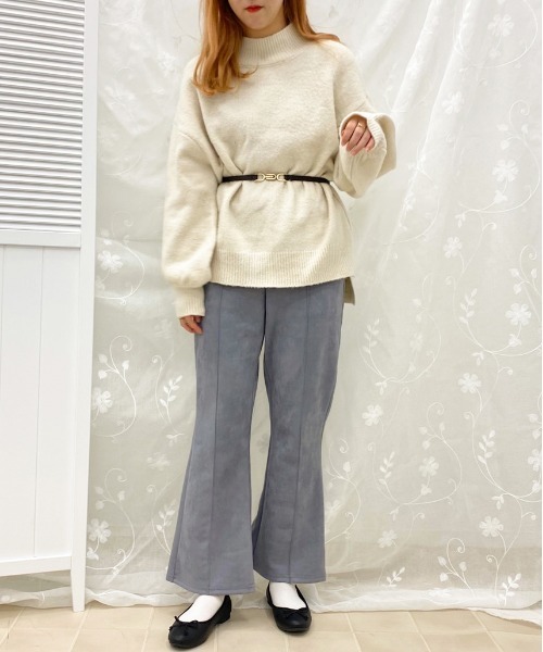 apres jour(アプレジュール)の「スエードパンツ【ZOZOTOWN限定アイテム】(その他パンツ・レディース・アイボリー/モカ/ブルー系その他/スモークピンク・SMALL/MEDIUM)」の16枚目の写真