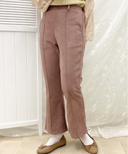 apres jour(アプレジュール)の「スエードパンツ【ZOZOTOWN限定アイテム】(その他パンツ・レディース・アイボリー/モカ/ブルー系その他/スモークピンク・SMALL/MEDIUM)」の17枚目の写真