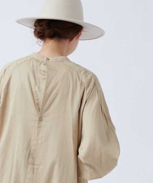 DouDou（ドゥドゥ）の「ハイネック切替ブラウス（シャツ/ブラウス・レディース・ブラック/ベージュ・FREE）」の19枚目の写真