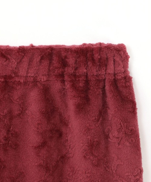 fran de lingerie(フランデランジェリー)の「memory fleece set-up襟付き&前開き・上下セット(ルームウェア/パジャマ・レディース・ライトブラウン/ダークブルー/ワイン/グレイッシュブルー/コーラルピンク・M-L)」の15枚目の写真