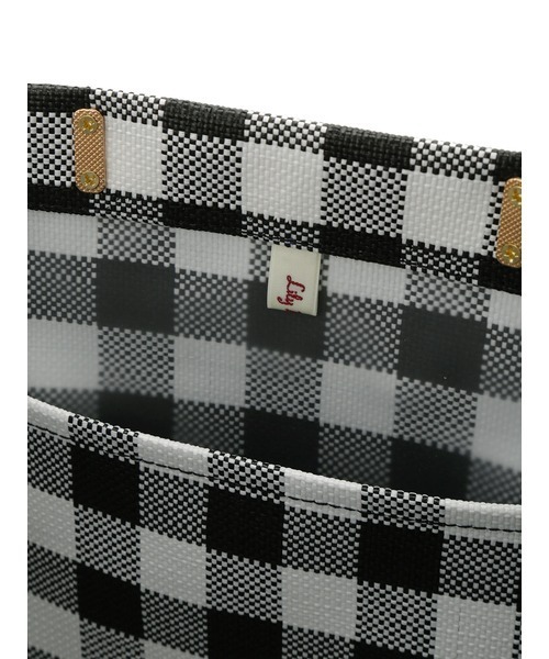 LILY BROWN(リリーブラウン)の「メタルハンドルトートバッグ(トートバッグ・レディース・ゴールド/ボルドー/ブラック・FREE)」の10枚目の写真