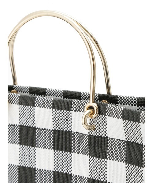 LILY BROWN(リリーブラウン)の「メタルハンドルトートバッグ(トートバッグ・レディース・ゴールド/ボルドー/ブラック・FREE)」の11枚目の写真