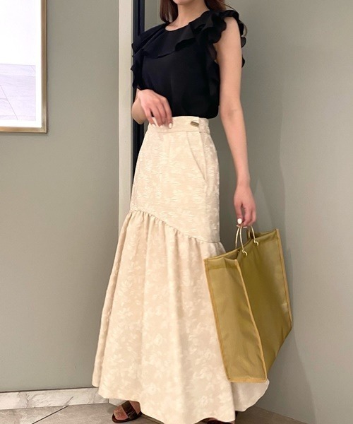 LILY BROWN(リリーブラウン)の「メタルハンドルトートバッグ(トートバッグ・レディース・ゴールド/ボルドー/ブラック・FREE)」の17枚目の写真