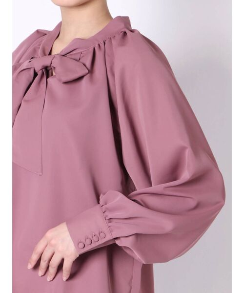 RESEXXY（リゼクシー）の「タイ付きブラウス（シャツ/ブラウス・レディース・その他1/ピンク/アイボリー・FREE）」の19枚目の写真