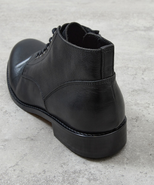 PADRONE パドローネ / CHUKKA BOOTS with SIDE ZIP [BAGGIO] サイド