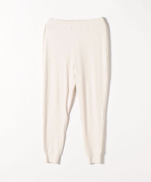 SHIPS any（シップス エニィ）の「SHIPS any: テレコ ジョグ パンツ◇◇（その他パンツ・レディース・ブラック/レンガ/ナチュラル/チャコールグレー・ONE SIZE）」の5枚目の写真