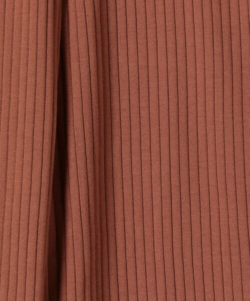 SHIPS any（シップス エニィ）の「SHIPS any: テレコ ジョグ パンツ◇◇（その他パンツ・レディース・ブラック/レンガ/ナチュラル/チャコールグレー・ONE SIZE）」の16枚目の写真