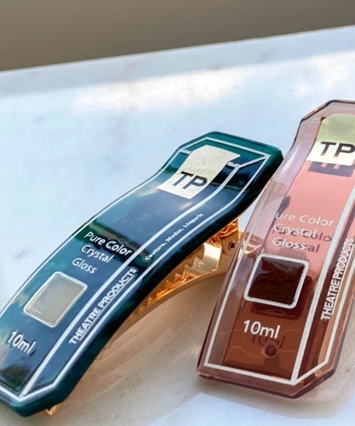 THEATRE PRODUCTS（シアタープロダクツ）の「LIP GLOSS CASE CLIP / THEATRE PRODUCTS（バレッタ/ヘアクリップ・レディース・グリーン/パープル・FREE）」の7枚目の写真
