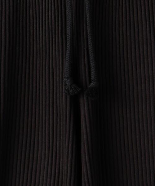 BASERANGE（ベースレンジ）の「＜BASERANGE（ベースレンジ）＞SHAW リブ パンツ（その他パンツ・レディース・オフホワイト/ブラック・X-SMALL）」の13枚目の写真