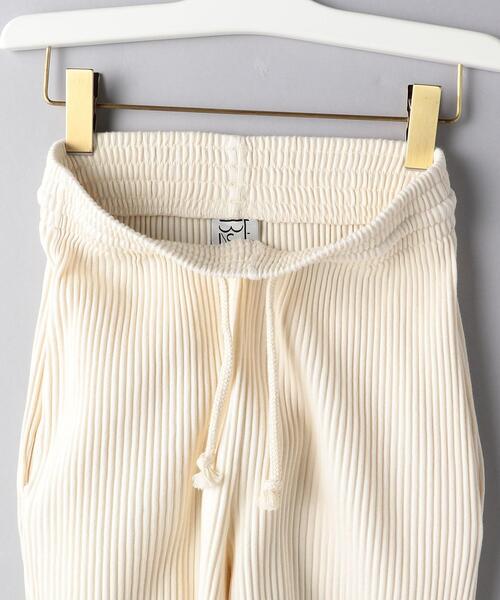 BASERANGE（ベースレンジ）の「＜BASERANGE（ベースレンジ）＞SHAW リブ パンツ（その他パンツ・レディース・オフホワイト/ブラック・X-SMALL）」の16枚目の写真