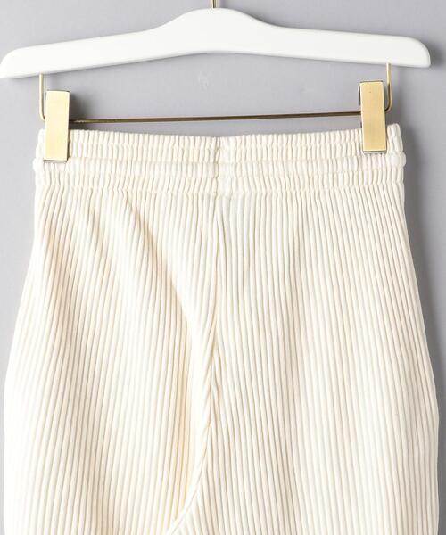 BASERANGE（ベースレンジ）の「＜BASERANGE（ベースレンジ）＞SHAW リブ パンツ（その他パンツ・レディース・オフホワイト/ブラック・X-SMALL）」の17枚目の写真