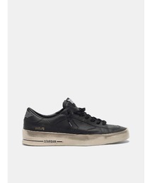 【GOLDEN 】Ball Star 2 Black Tab Sneakers/全国送料込み GOLDEN GOOSE Super-Star sneakers white leather-black heel