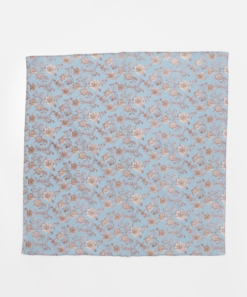 siiwa（シーワ）の「siiwa　インドプリントカシュクールワンピース（ワンピース・レディース・ブルー/オフホワイト・ONE）」の9枚目の写真