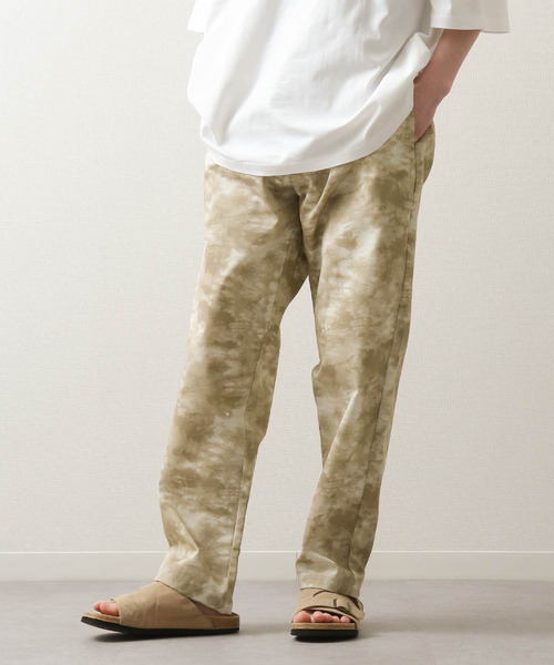 ZIP FIVE(ジップファイブ)の「【ZIP FIVE】【Cooker Pants】テーパードワイドイージーシェフパンツ(チノパンツ・レディース・ブラウン/ホワイト×ブラック/レオパード/ホワイト系/ブラック系/ブラック系1/ベージュ系/ブルー系/ベージュ/ストライプ/ライトベージュ/ネイビー/グレー系/パープル/オレンジ/アイボリー/カーキ/ブルー/ブラック/グリーン・LARGE/MEDIUM/X-LARGE/SMALL)」の22枚目の写真