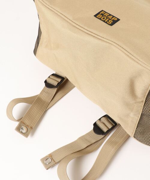 FRAPBOIS（フラボア）の「スクウィーズ2WAYトート（トートバッグ・レディース・ブラック/ベージュ・FREE）」の10枚目の写真