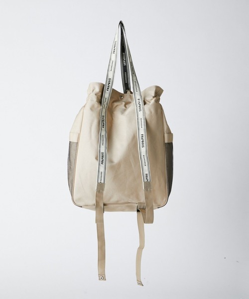 FRAPBOIS（フラボア）の「スクウィーズ2WAYトート（トートバッグ・レディース・ブラック/ベージュ・FREE）」の4枚目の写真