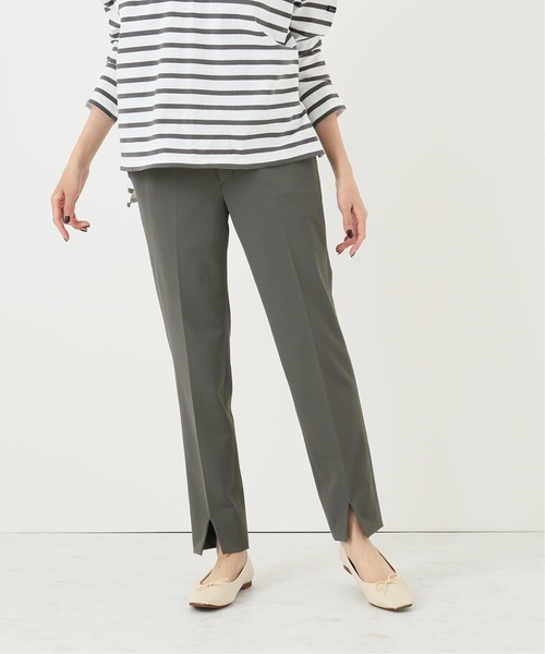 フロントスリットテーパードパンツ 手洗い可能 その他パンツ La Totalite ラトータリテ のファッション通販 Zozotown