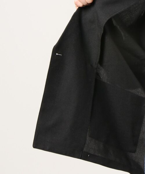 WEGO（ウィゴー）の「WEGO/リネンライクテーラードジャケット（テーラードジャケット・メンズ・ピンク/ブラック/ベージュ/ライトパープル・LARGE/MEDIUM）」の11枚目の写真