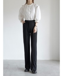 ストレッチスリットパンツ