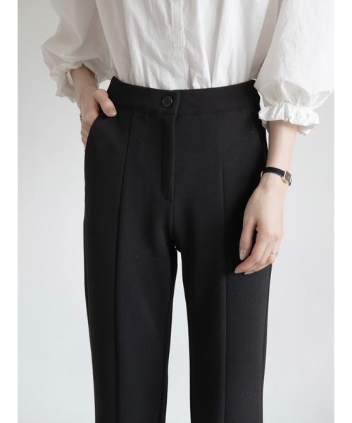 amel（エイメル）の「ストレッチスリットパンツ（その他パンツ・レディース・ブラック・S/M）」の7枚目の写真